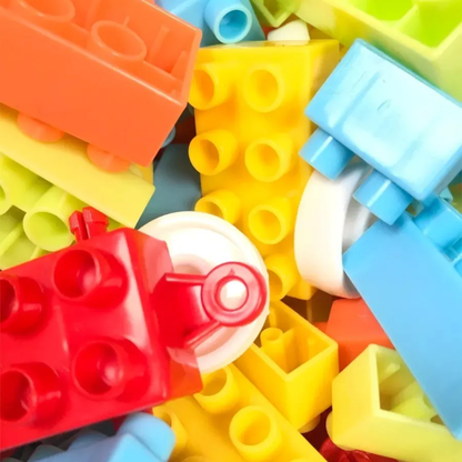 Balde de Mini Blocks Duravit - 29 Piezas con Ruedas