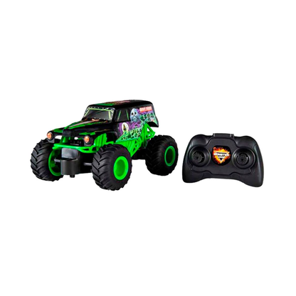 Monster Jam RC Grave Digger - Vehículo Control Remoto Full Function Escala 1:24 (66803G)