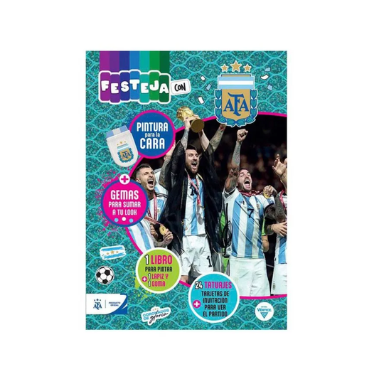 Set de Actividades Festeja con la Selección Argentina AFA
