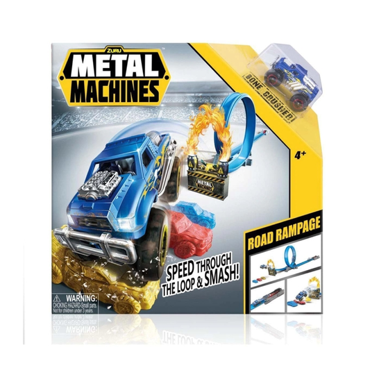 Pista De Autos Metal Machines Road Rampage