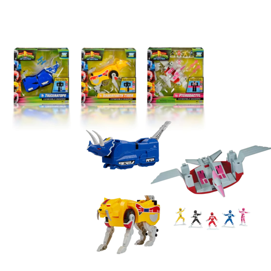 Dinosaurios Power Rangers DinoZords