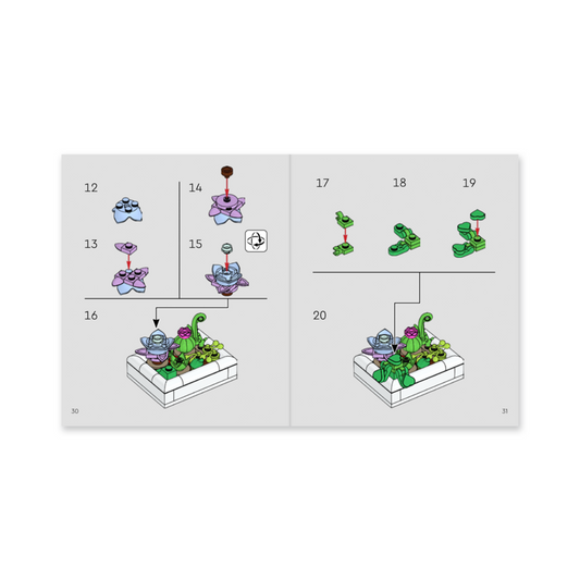 Libro Lego Botanicals: Suculentas Catapulta