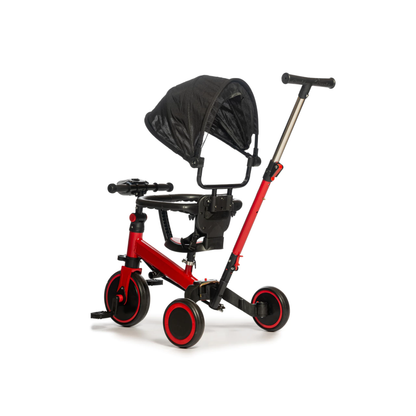 Camicleta 2 en 1 con Capota, Luces y Sonido - Color Rojo