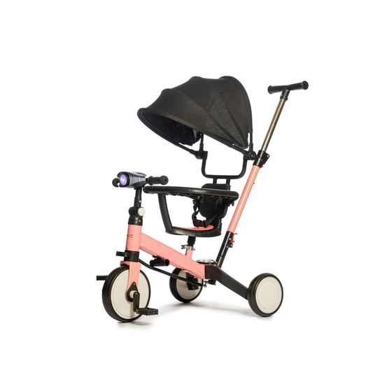 Camicleta 2 en 1 con Capota, Luces y Sonido - Color Rosa