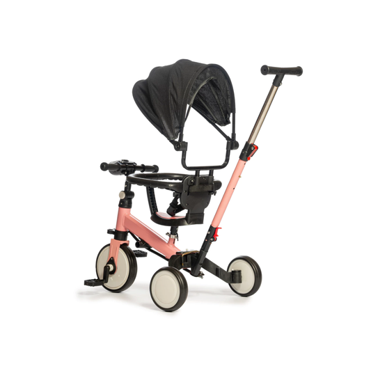 Camicleta 2 en 1 con Capota, Luces y Sonido - Color Rosa