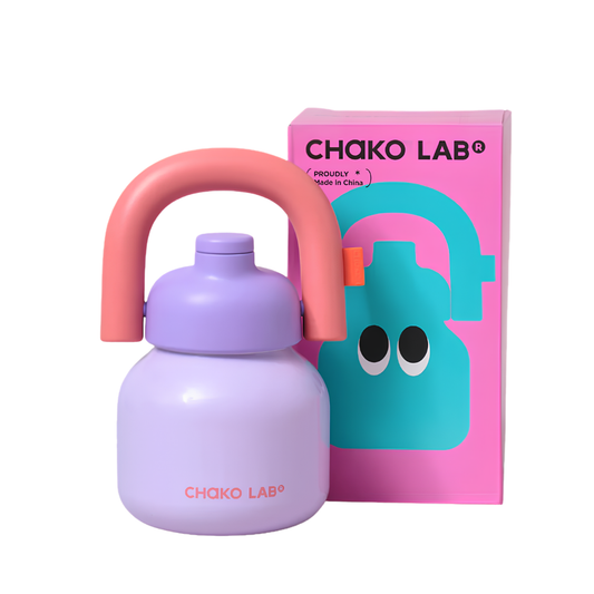 Termo Violeta Pastel Lin Lin Kettle Chako Lab 1 Litro