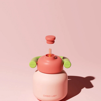Termo Rosa Pastel Lin Lin Kettle Chako Lab 1 Litro