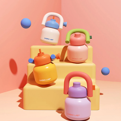 Termo Rosa Pastel Lin Lin Kettle Chako Lab 1 Litro