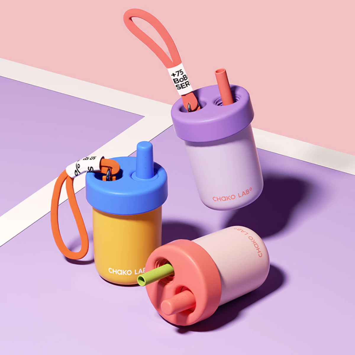 Vaso Térmico Violeta Bo Bo Tumbler Chako Lab 485 ml