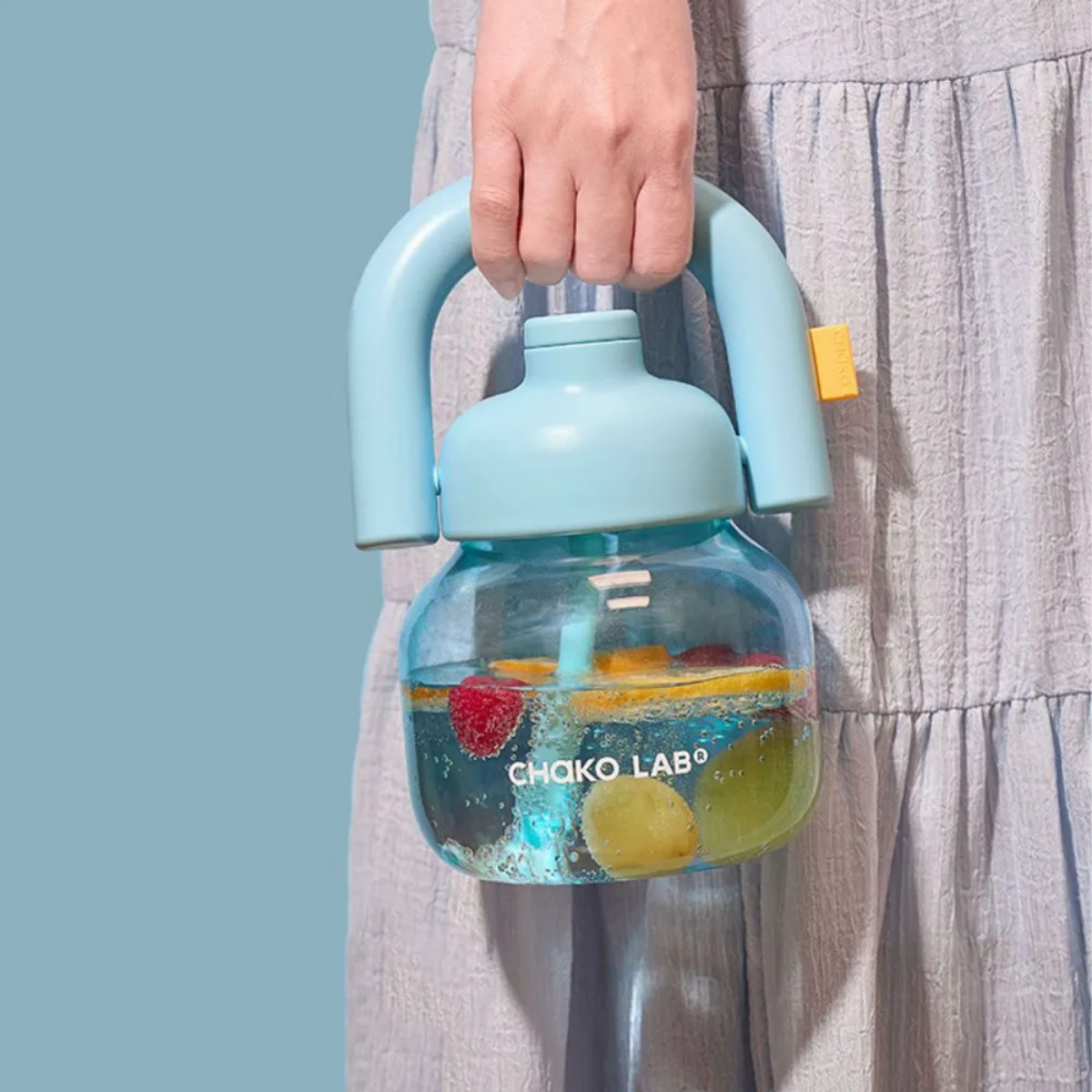 Botella Azul Lin Lin Kettle Plastic Chako Lab 1150 ml