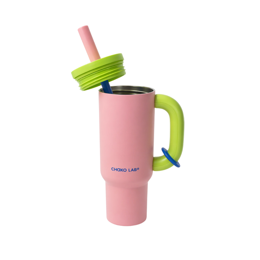 Vaso Térmico Rosa Purpura Bawang Tumbler Chako Lab 1100 ml