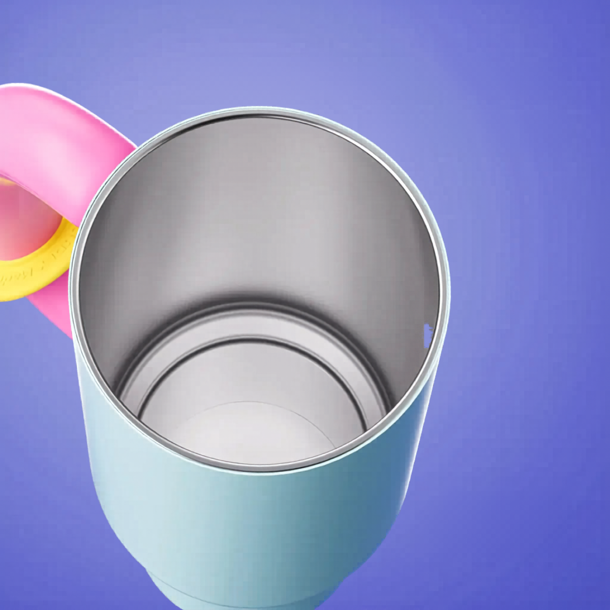 Vaso Térmico Rosa y Azul Bawang Tumbler Chako Lab 1100 ml