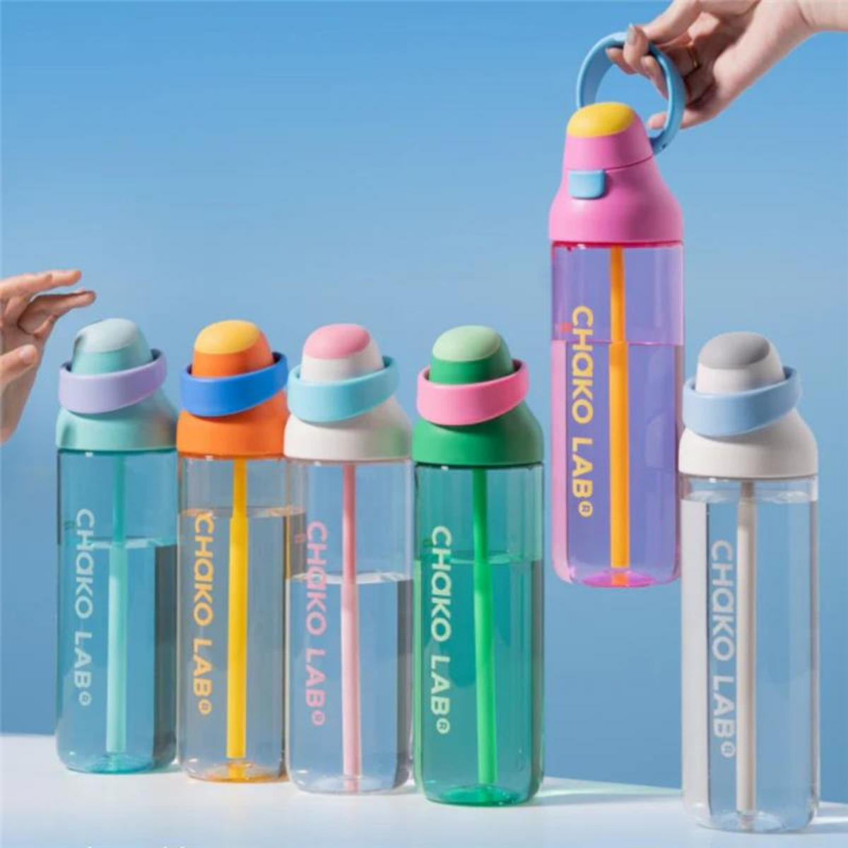 Botella Rosa y Rojo Kada Bottle Chako Lab 888 ml