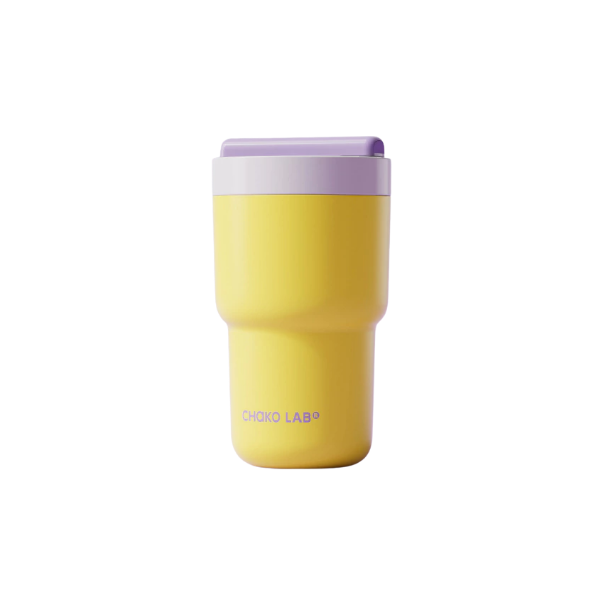 Vaso Térmico Amarillo y Violeta Twist Tumbler Chako Lab 530 ml