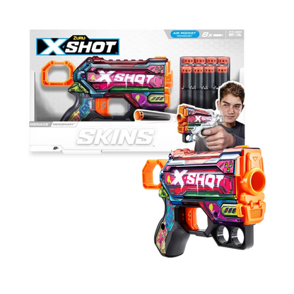 Pistola Lanza Dardos  X-shot Skins Menace