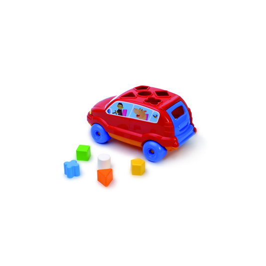 Juguete Didáctico Baby Car (708RIV) - Auto de Arrastre o para Jugar