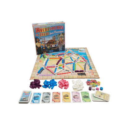 Juego de mesa express Aventureros al Tren: San Francisco