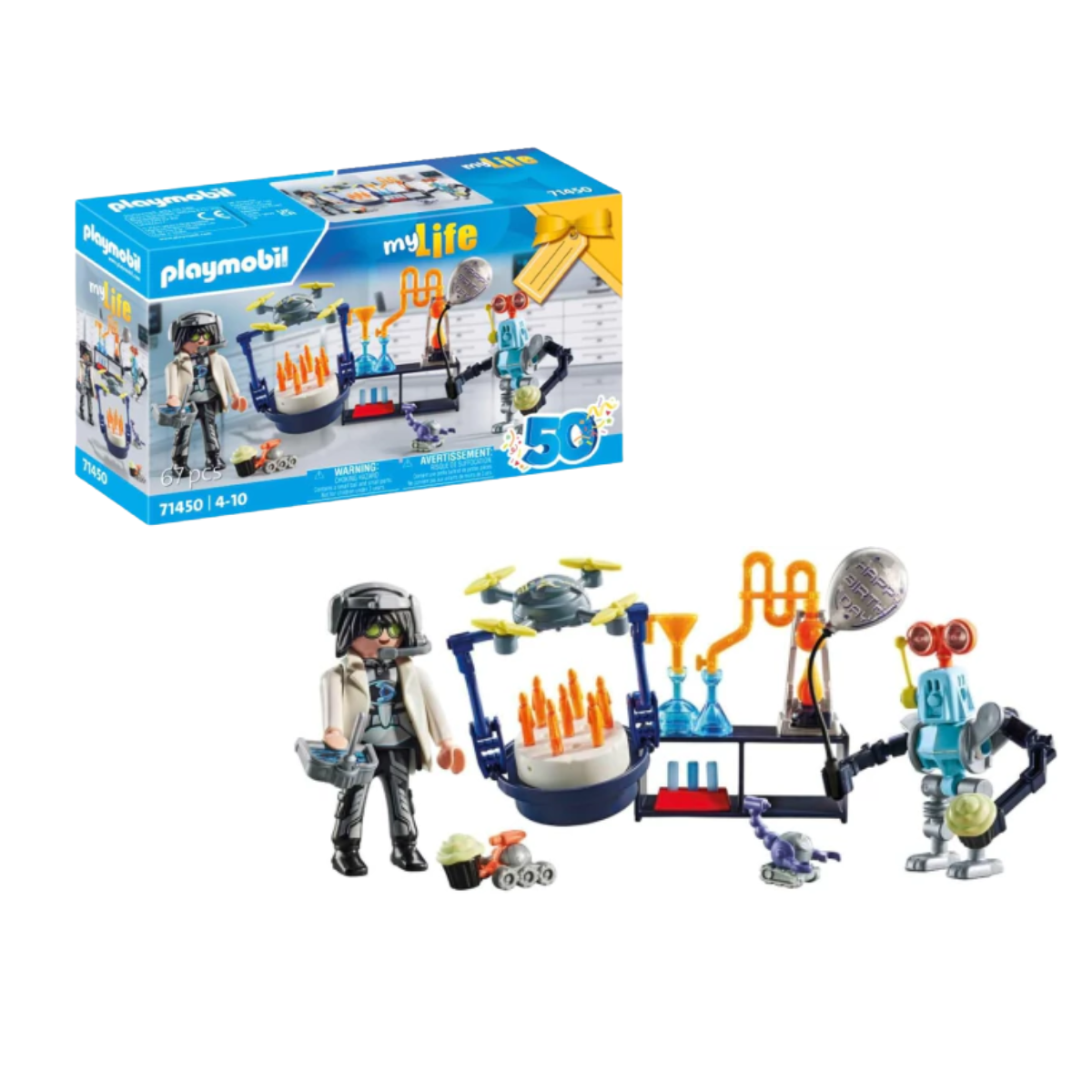 Playmobil Investigador con Robot