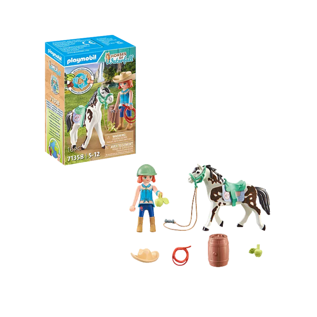 Playmobil Hora de Comer con Elly y Sawdust
