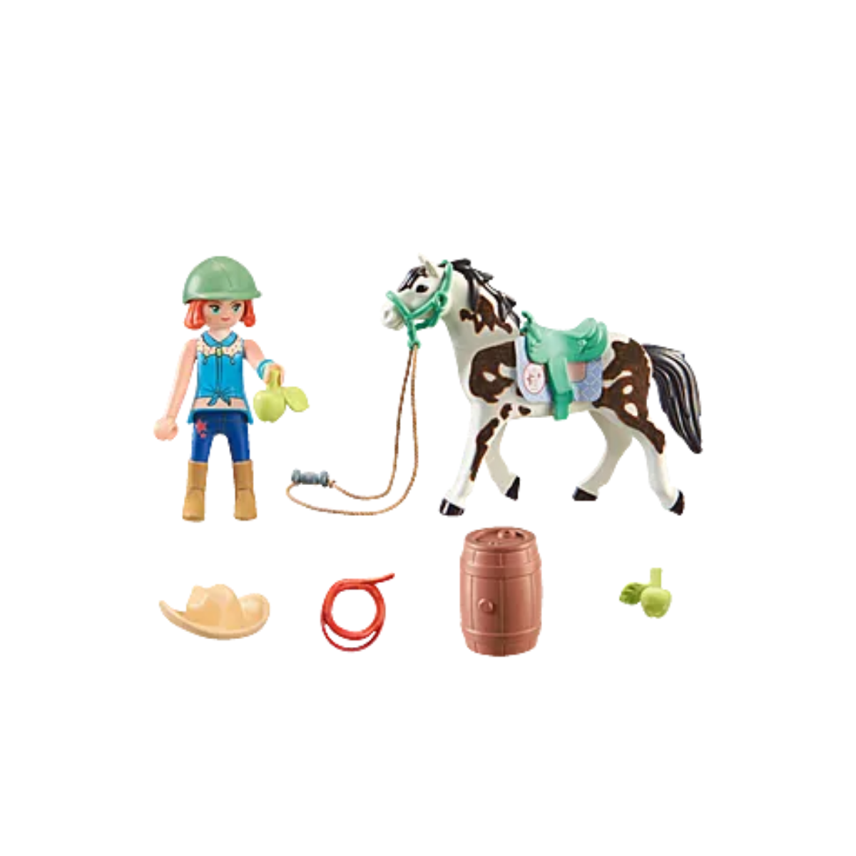 Playmobil Hora de Comer con Elly y Sawdust