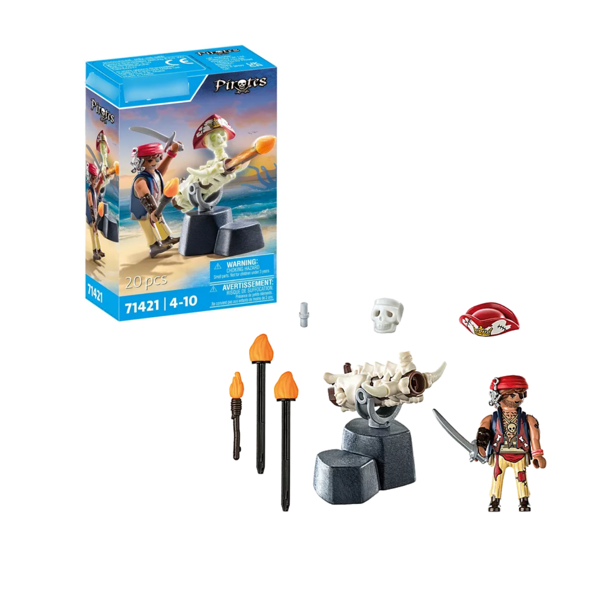 Playmobil Artillero Pirata