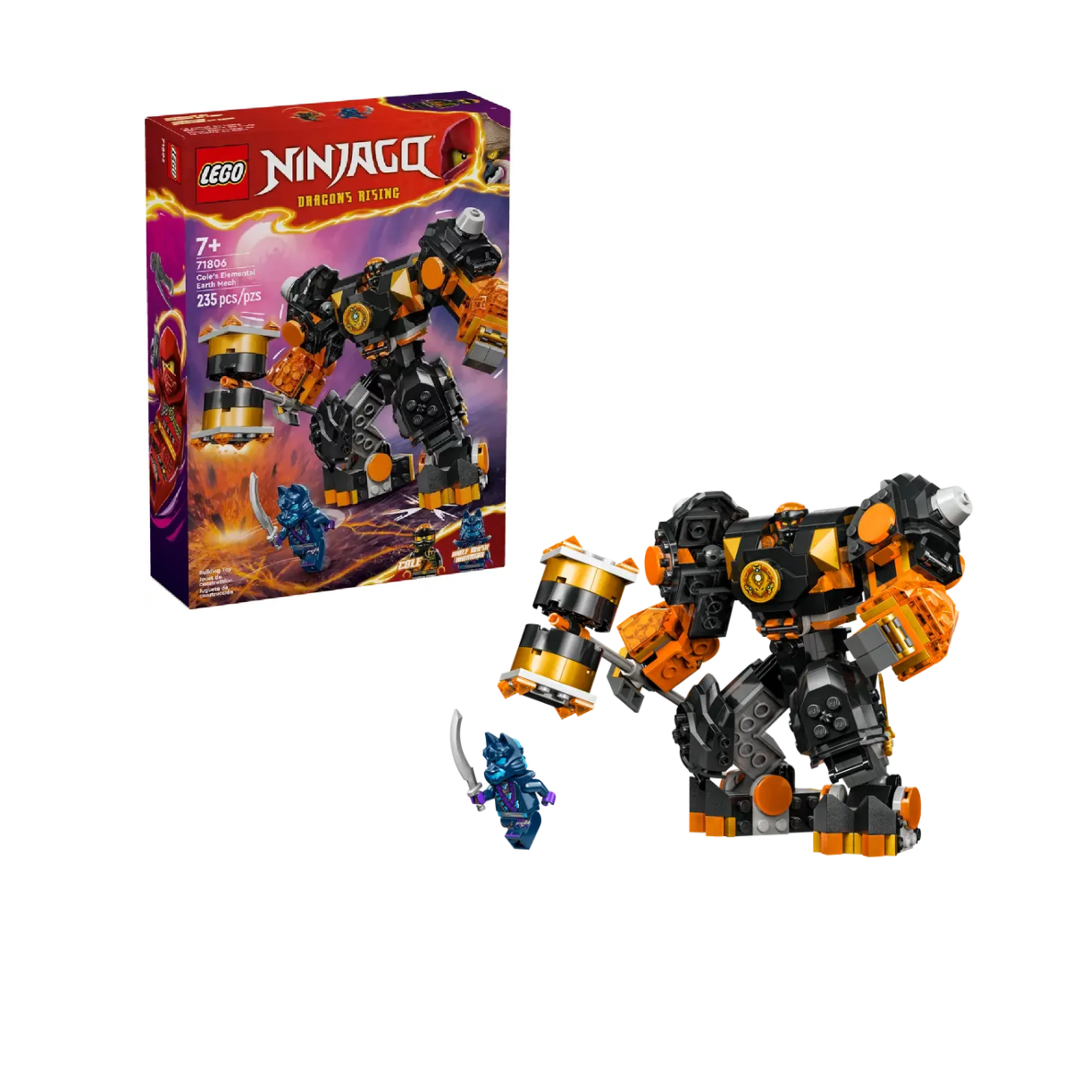 LEGO Cole’s Elemental Earth Mech