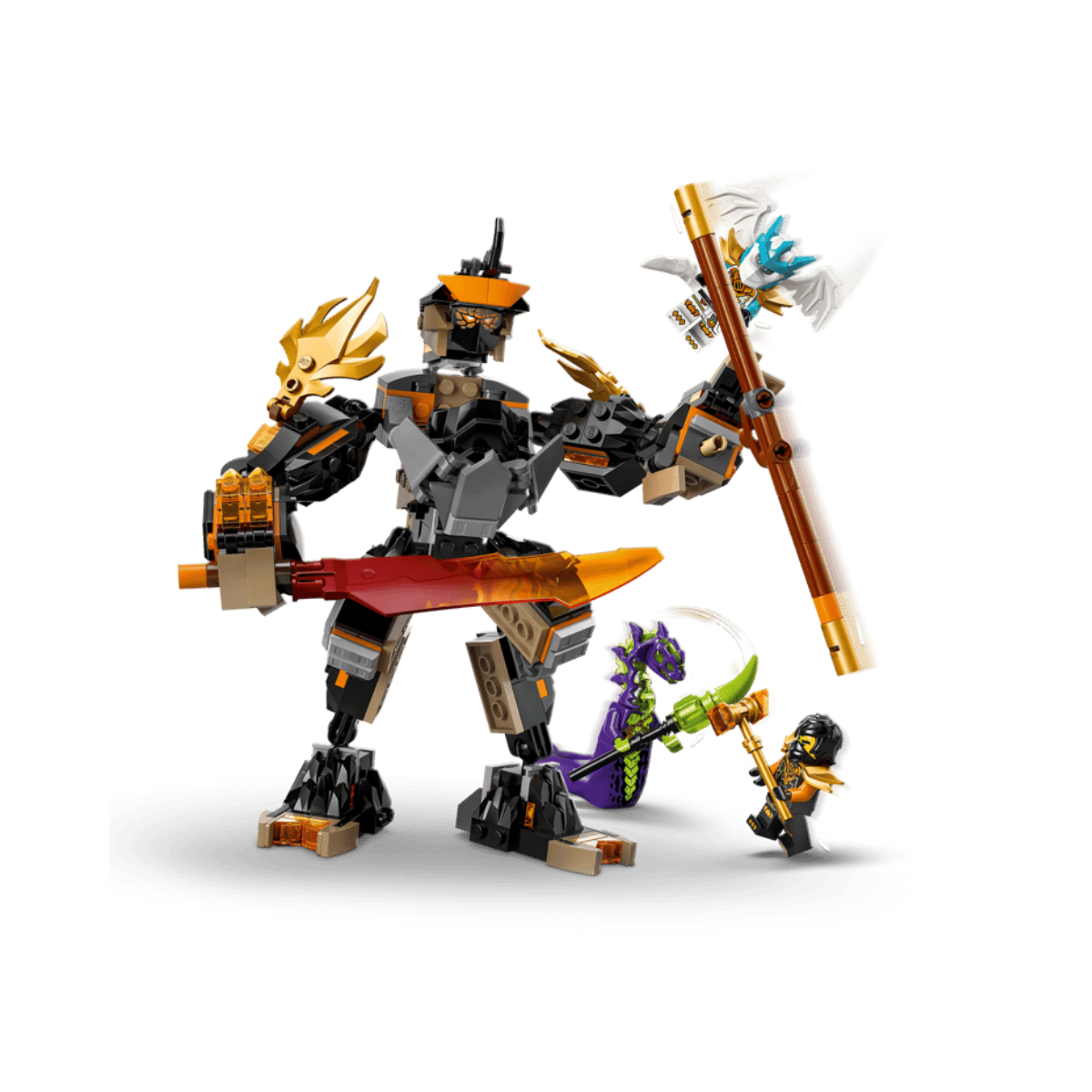 LEGO® NINJAGO® Meca de Misión de Cole y Dragón de Zane