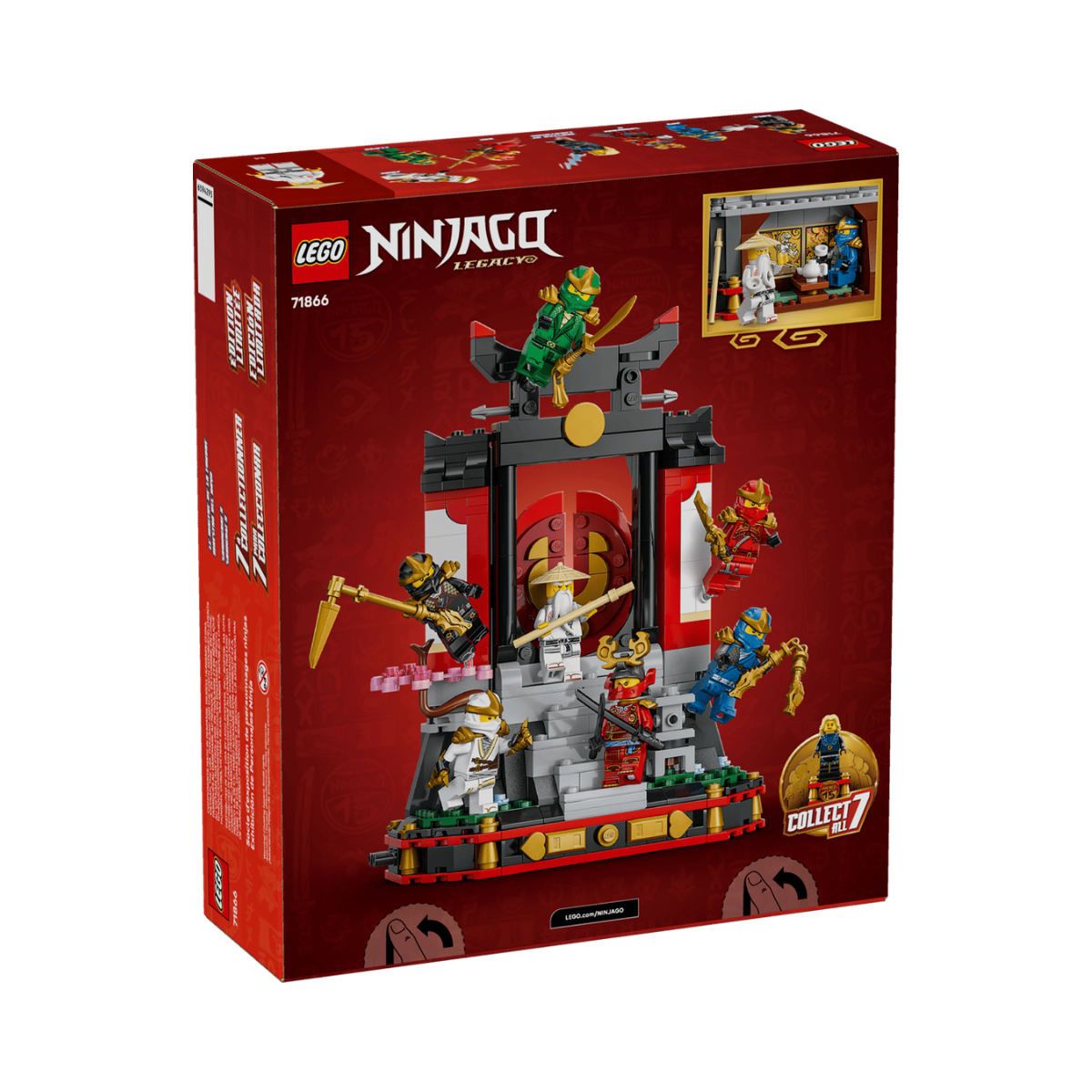 LEGO® NINJAGO® Expositor de Personajes: 15.º Aniversario