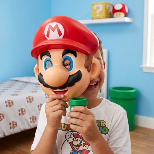 Máscara de Super Mario Bros