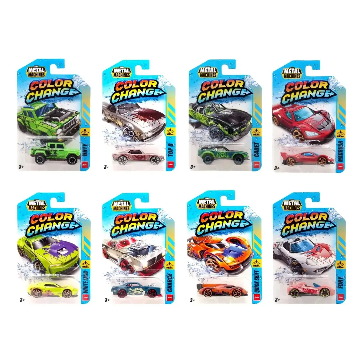 Auto Metal Machines Color Change Zuru 1:64