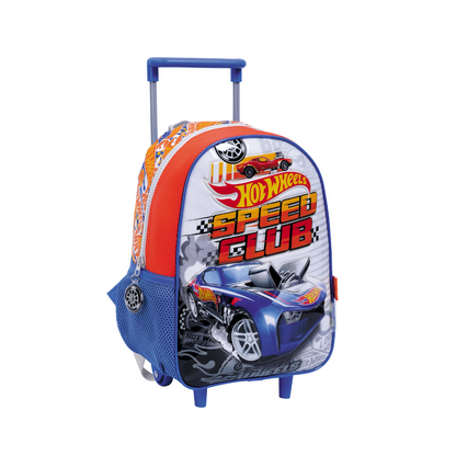 Mochila Hot Wheels Speed Club con Carrito 12