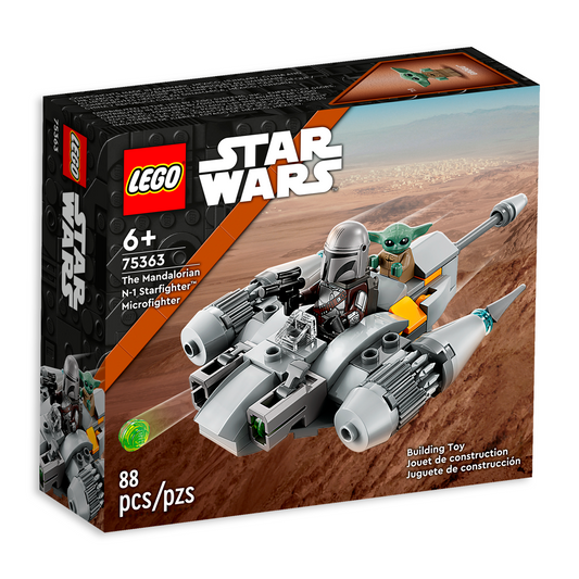 Lego Star Wars Microfighter: Caza Estelar N-1 de The Mandalorian