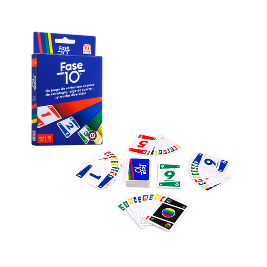 Juego de Cartas Fase 10 Ruibal