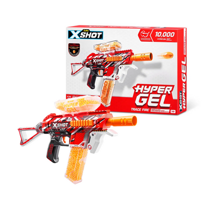 Pistola Lanzadora X-Shot Hiper Gel Trace Fire