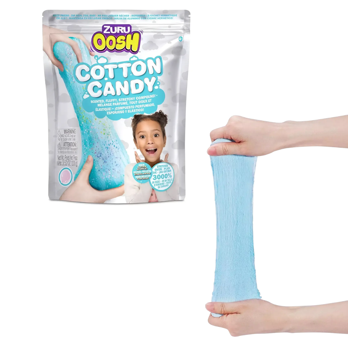 Masa para Modelar Oosh Cotton Candy Perfumada