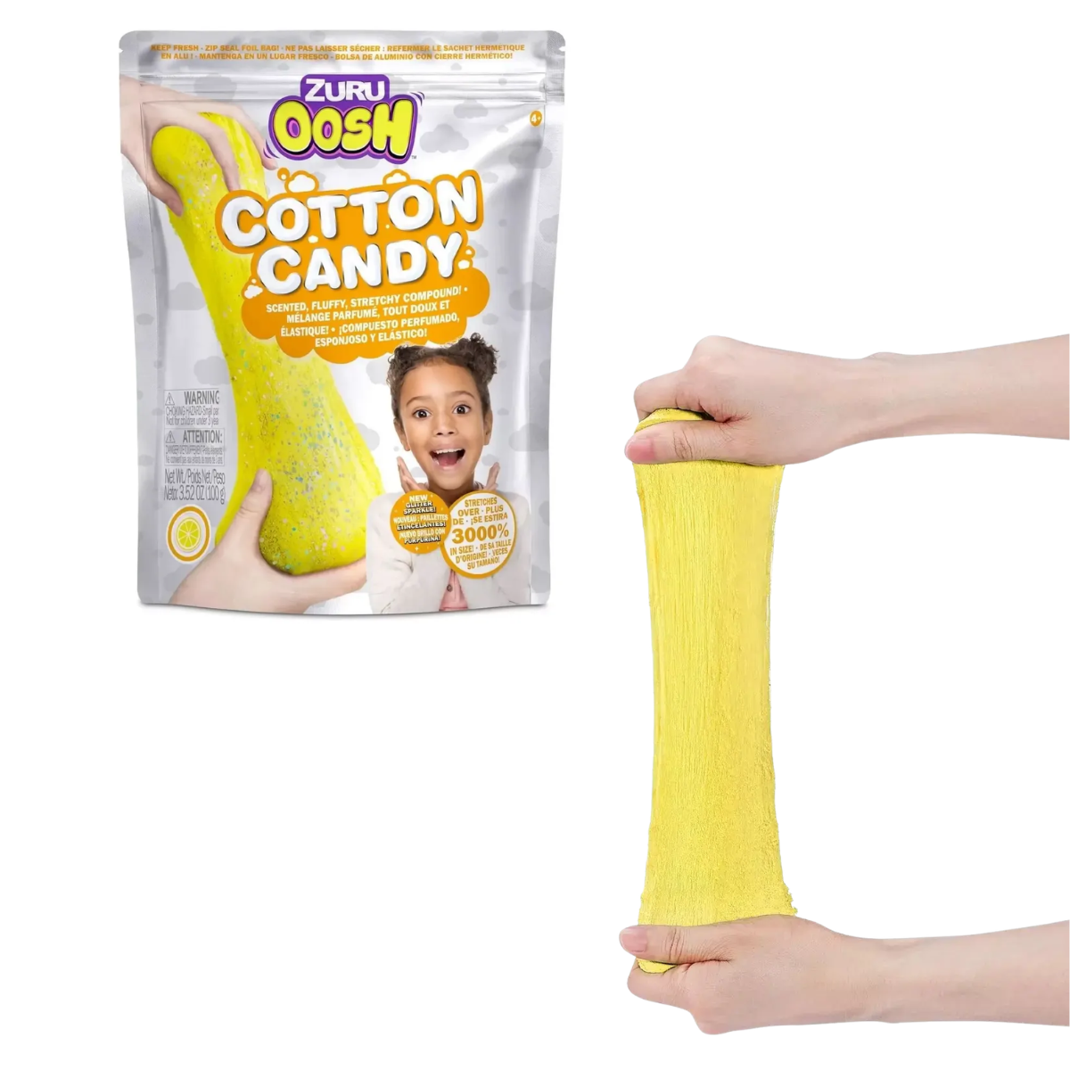 Masa para Modelar Oosh Cotton Candy Perfumada