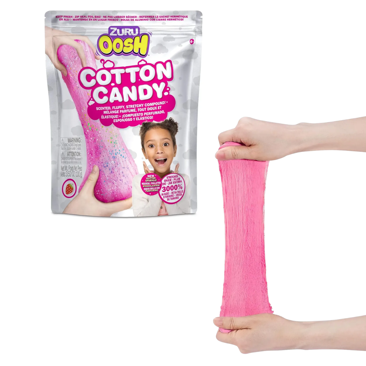 Masa para Modelar Oosh Cotton Candy Perfumada