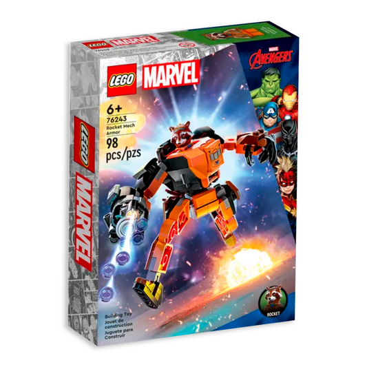 Lego Marvel Armadura Robótica de Rocket