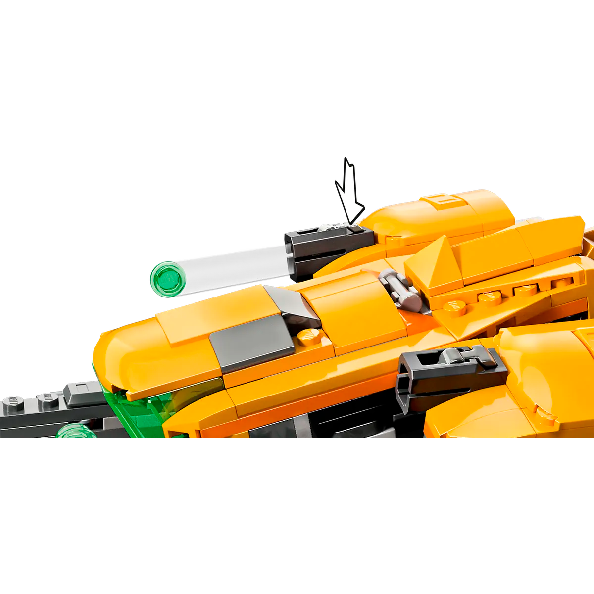 Lego Marvel Nave de Baby Rocket