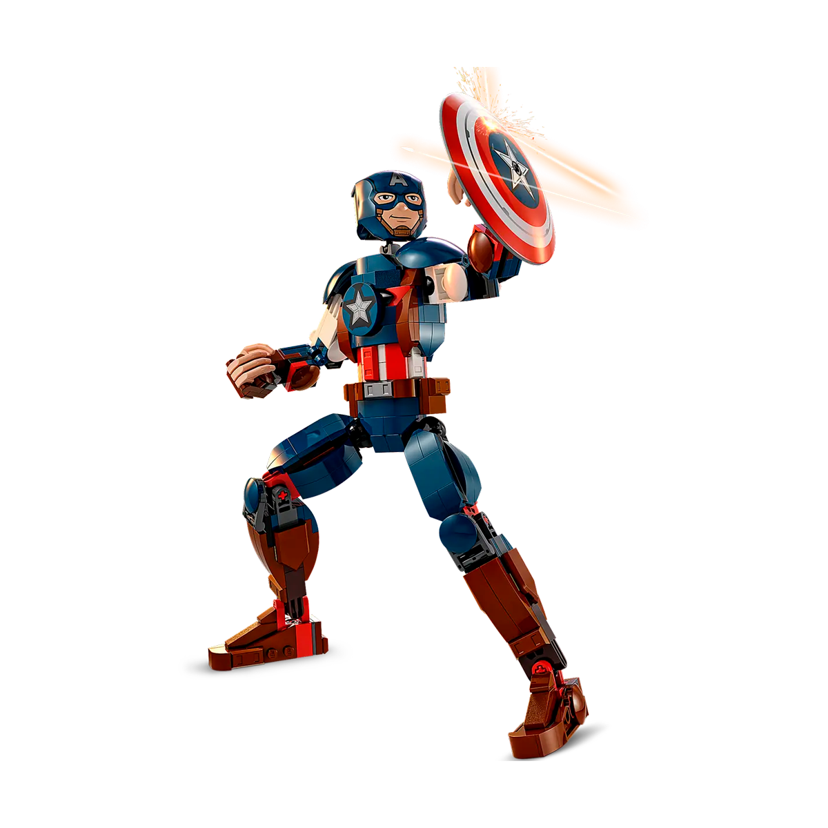 Lego Marvel Figura para Construir: Capitán América