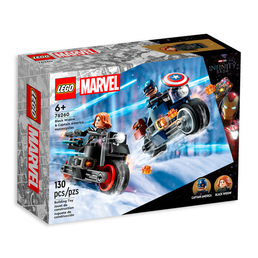 Lego Marvel Viuda Negra y el Capitán América