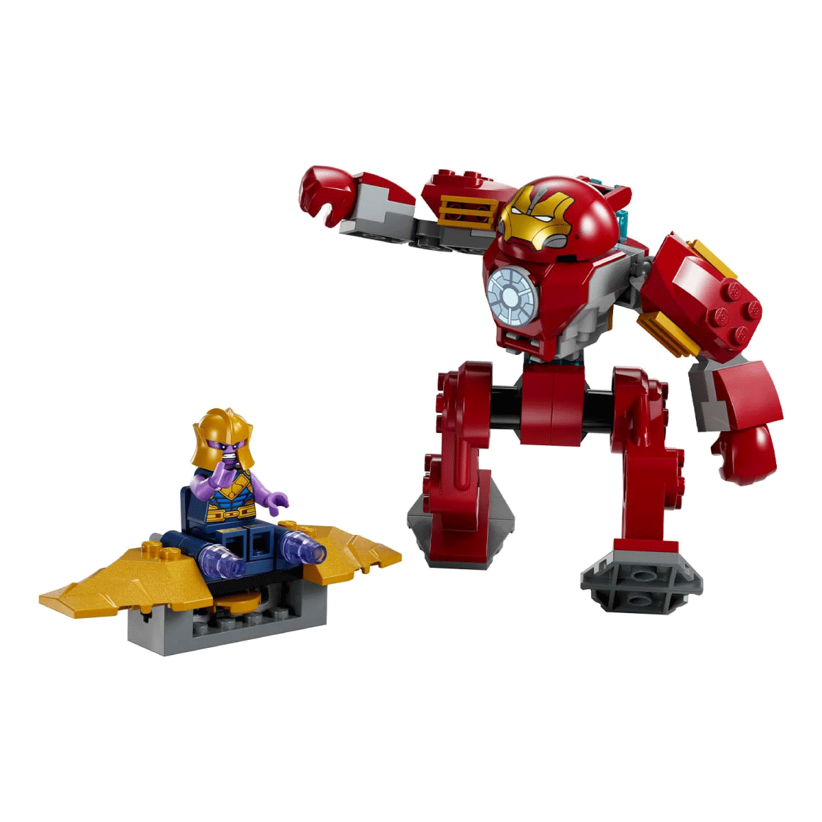 Hulkbuster de Iron Man vs. Thanos Lego