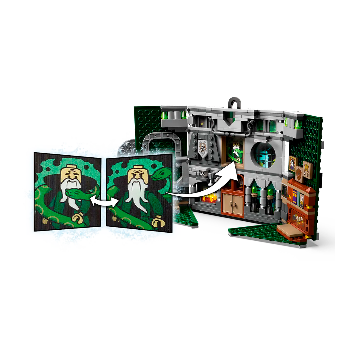 Lego Harry Potter Estandarte de la Casa Slytherin™