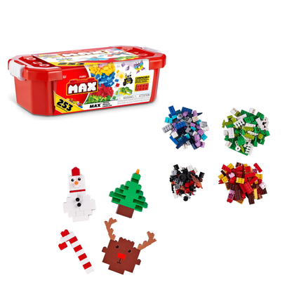 Set de Bloques MAX Classic Brick 253 Piezas con Contenedor
