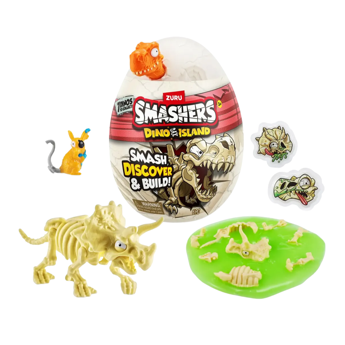Huevo Sorpresa Smashers Dino Island Nano Egg