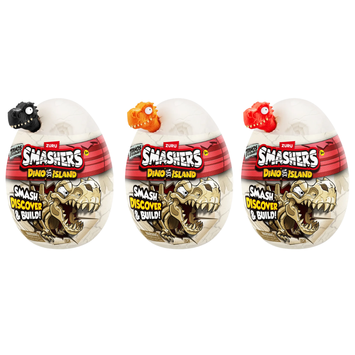 Huevo Sorpresa Smashers Dino Island Nano Egg