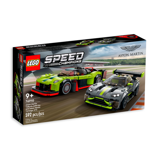 Lego Speed Champions  Aston Martin Valkyrie y Martin Vantage