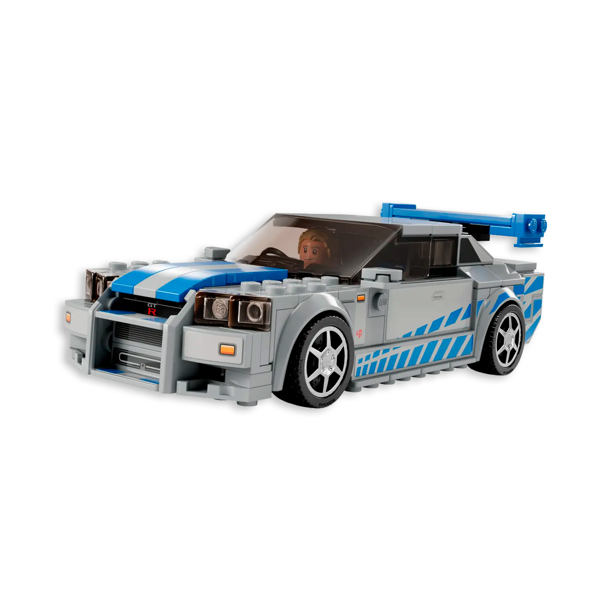 Lego Speed Champions Nissan Skyline GT-R (R34) de 2 Fast 2 Furious