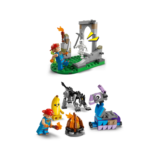 LEGO® Fortnite® Campamento de Bananín y Bujía