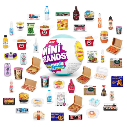 Mini Brands Fill The Fridge Zuru Cápsula (5 Sorpresas)